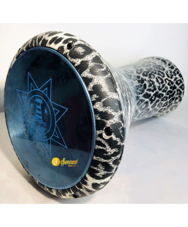 Döküm Darbuka Desenli Deri Profesyonel