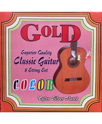 Gold Renkli Klasik Gitar Teli