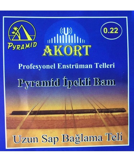 Köhner Pyramid Saz Teli 0.18 Kısa Sap Bağlama Teli Köhner Pyramid Saz Teli 0.18 Kısa Sap Bağlama Teli